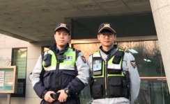 실종 치매노인 안전귀가 도운 수원중부서 정현모 경장·이상배 순경