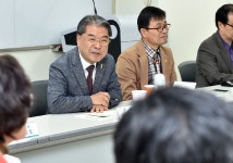 이재정 경기도교육감, 성남 지역 학교장 35명과 현장교육협의회