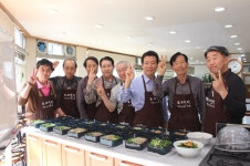 서호노인복지관, 은퇴 남성 위한 요리날다 발대식 진행