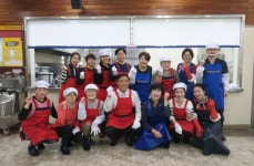 광명소방서, 매주 월요일마다 노인종합복지관 급식 봉사