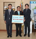 인천 지역기업, 중구 월디장학회에 장학금 기탁