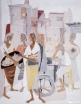 우향 박래현(雨鄕 朴崍賢, 1920~1976)의 ‘노점’