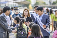 박형우 계양구청장, 교통안전 캠페인 진행