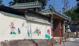 용인시, 농촌체험휴양마을 3곳에 벽화그리기 실시