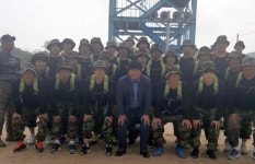 한국 복싱 대표, 실미도 해병대 캠프 참가