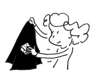 [아하 그렇군요] 검정옷에 묻은 먼지털기