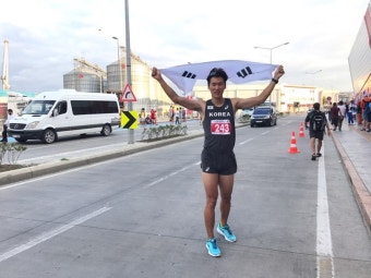이무용, 삼순 데플림픽 육상 800m서 값진 은메달 수확