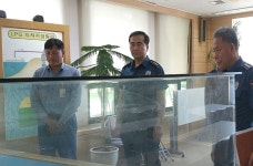 이주민 인천경찰청장, 한국가스공사ㆍ(주)E1 대테러 실태 현장 점검