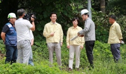 신계용 과천시장, 지식정보타운 공공주택지구 현장 확인 나서