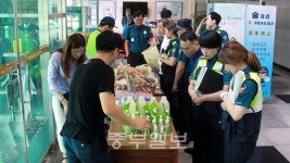 안산상록경찰서, 장애인 재활시설 생산품 순회매장 운영