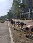 용인시 신봉동 자원봉사자, 100여명 참여