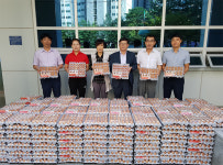 용인시 동천동, 양계농가 돕기 계란판매 행사 실시