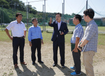 안산시의회 김정택 의원, 지역 체육시설 개선 위한 현장활동 실시