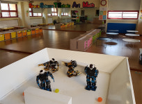 용인 언남초교 아고라 광장, 꿈으로 가득 채웠습니다