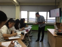 이천 합동군사학교, 장호원중교에 외국어 교육 재능기부