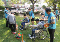 성남사랑회, 장애시설 방문 봉사 실시