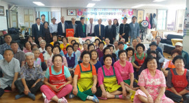 성남 수정 한마음경로당-현대시장, 1사1경로당 협약식