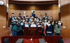 화성시의회 한울초교생, 어린이 모의의회 개최