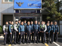 이기창 경기지방남부청장, 인계파출소 방문