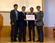한신대학교 동문, 모교에 장학금 500만원 전달