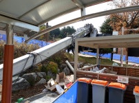 군포 초막골캠핑장 크레인 전도사고 책임공방