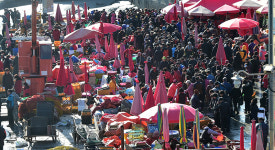 김장철 젓갈 대목맞은 소래포구