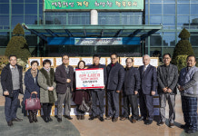 인천 코끼리봉사단, 라면 110박스 인천 계양구청에 기탁