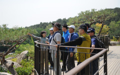 올해 60개 지자체가 안산시 상록구 도시숲 벤치마킹 실시