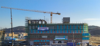 인천강화군, 비에스종합병원 마무리 공사 한창