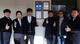 분당소방서, 다중이용업소 완비증명서 액자 증정