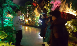 광명시 민원콜센터, 광명동굴 공룡체험전 견학