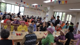 군포산본주몽1 영구임대아파트의 효사랑 잔치
