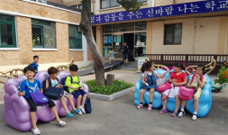 광주 곤지암초-로터리클럽 연계 교육공동체가 함께하는 구름의자 전달식