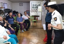 일산서부경찰서, 송산 7·12통 마을회관서 범죄 예방 관련 마을방송 실시