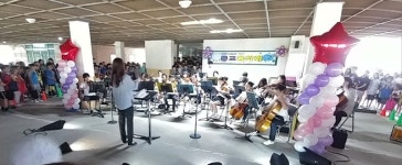 안양 삼성초등학교, 등교음악회 개최