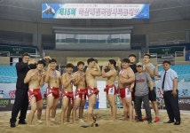 연수구청, 학산배장사씨름 정상 등극...시즌 3관왕