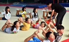 웃음소리 떠나질 않는 꿈나무 체조교실