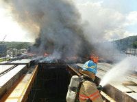 이천 초등학교 신축 공사현장서 화재로 현장 근로자 45명 긴급 대피...인명 피해 없어