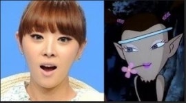 나르샤 꼬비꼬비 옥반지 닮았다… 컬투쇼에서 닮은꼴 언급