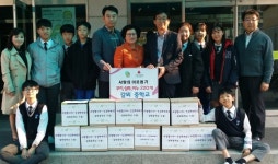 의왕 갈뫼중학교, 따뜻한 이웃사랑의 손길 펼쳐