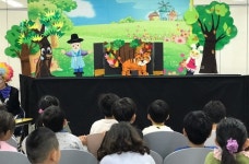 의왕 왕곡초등학교 책마미 손인형극 공연