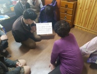 안양평촌동행정복지센터, 홀몸 어르신에게 난방텐트 지원