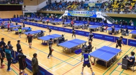 워라밸 전국오픈탁구대회 개막…2일간 열전 돌입