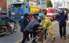 안양소방서, 시민대상 비상소화장치 훈련 실시