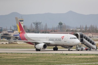 아시아나항공 여객기, 광주공항 착륙 후 바퀴 터져…무슨 일?