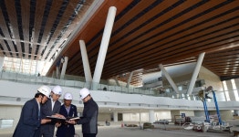 내달 준공 앞둔 인천항 신국제여객터미널