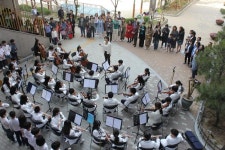 용인 중일초교 가온누리 오케스트라, 아침등굣길 연주회 개최