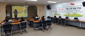 남양주시 철마기업인회, 아동 드론 체험 학습 과정 진행