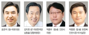 [21대 총선 누가 뛰나 - 인천 남동 을] 윤관석 아성에 도전하는 한국당, 김지호·박종우·박종효 출마 의지