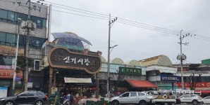 흉물 된 인천 신기시장 앞 가로수… 과도한 가지치기로 몸통만 남아